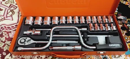 مجموعه 24 عددی آچار بکس سوباشی مدل TK720256