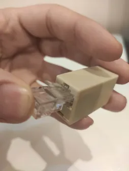 مبدل افزایش طول RJ45 به RJ45 مدل کوپلر