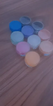 پودر رنگ رزین اپوکسی مدل Mica Pearl حجم 10 میلی لیتر بسته 10 عددی