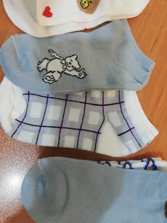 جوراب زنانه مدل B117 بسته 5 عددی