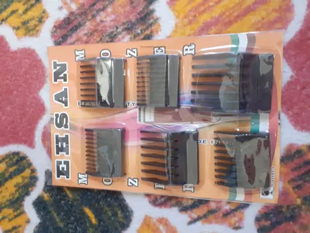 ست شانه 6 عددی ماشین اصلاح مناسب برای ماشین اصلاح موزر