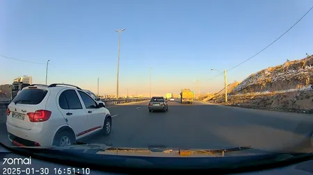 دوربین فیلم برداری خودرو سوِنتی مِی مدل 70mai Dash Cam A400 + RC09 Rear Camera