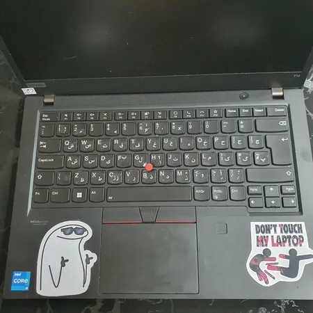 برچسب شفاف حروف و علایم استاندارد فارسی - بسته 5 عددی