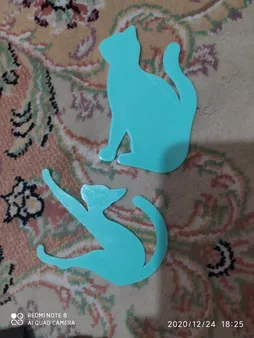 شابلون ابرو و خط چشم مدل Cat Line مجموعه 2 عددی