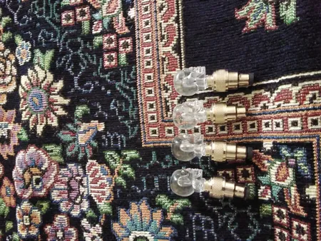 چراغ دوچرخه فایرفلایز مدل Skull بسته 2 عددی