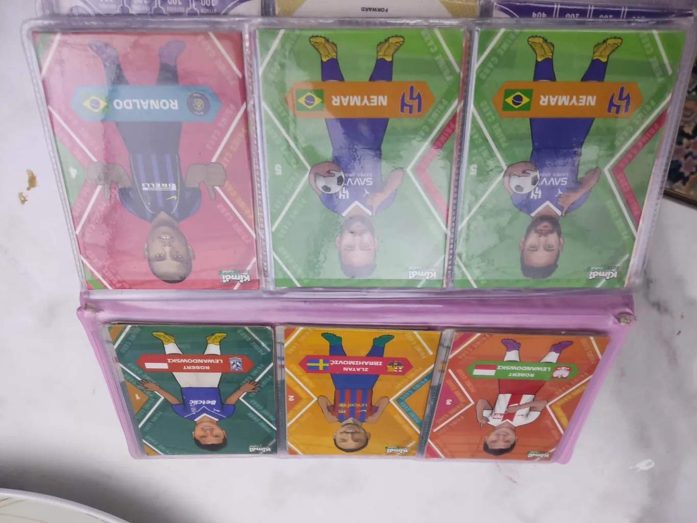 آلبوم کارت فوتبالی کیمدی مدل منچستر سیتی 2025