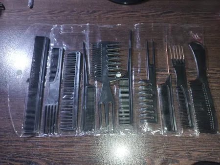 ست 10 عددی شانه کارا مدل P02