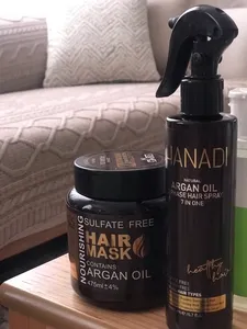 تجریه خرید ماسک مو دوفاز هانادی مدل Argan Oil حجم 200 میلی لیتر