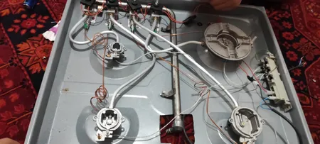 اجاق گاز صفحه ای زرتوس مدل ZG4001