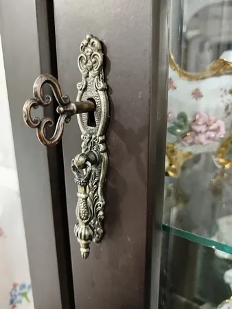 کلید کمدی مدل شعله بسته 3 عددی