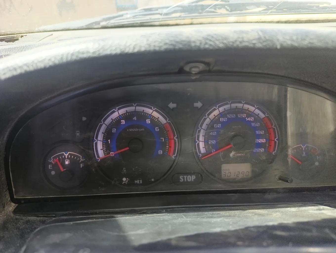 صفحه کیلومتر خودرو گاندو کد 01 مناسب برای پژو پارس