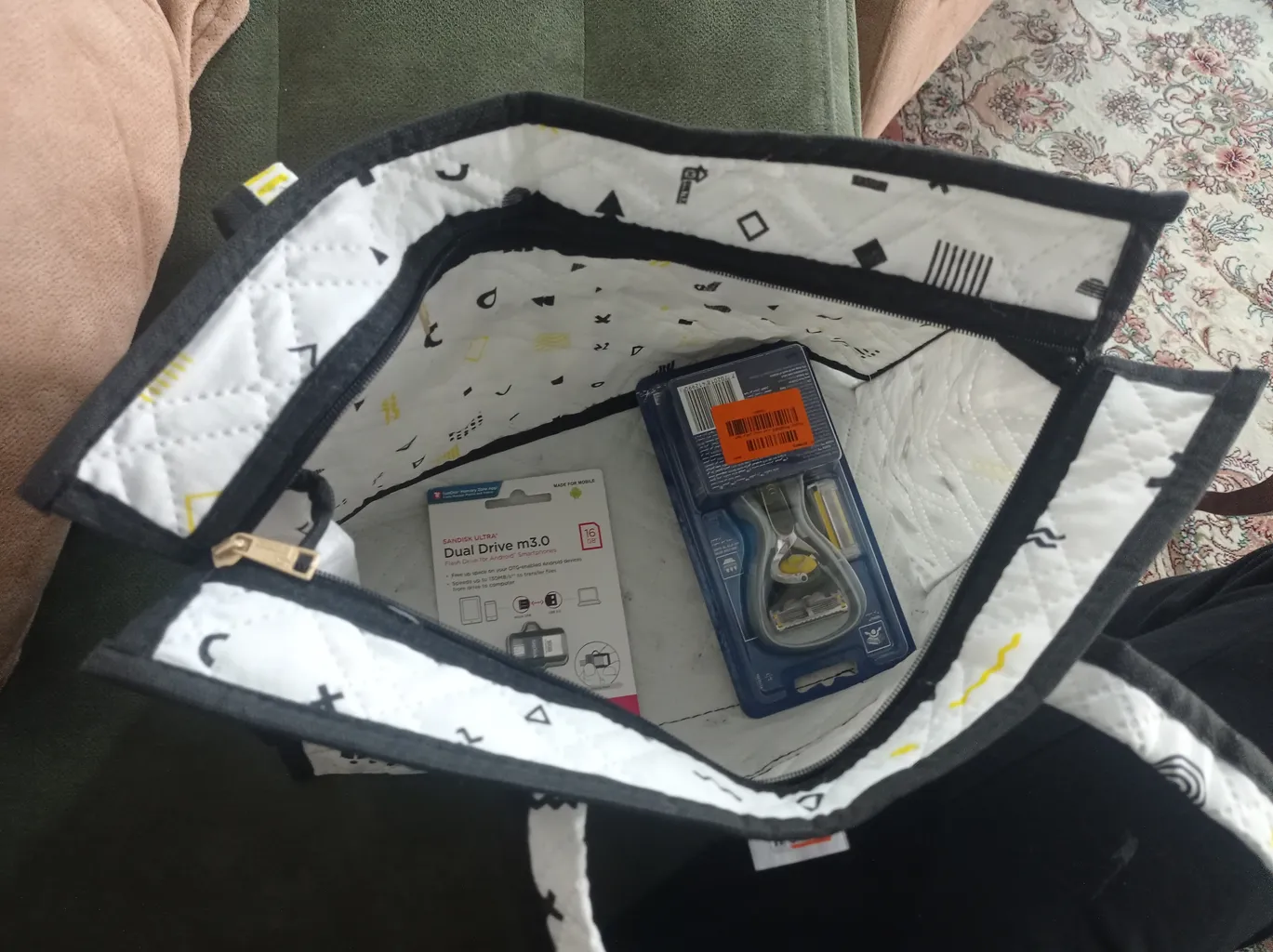 ساک دستی هومتکس کد TZB2-H