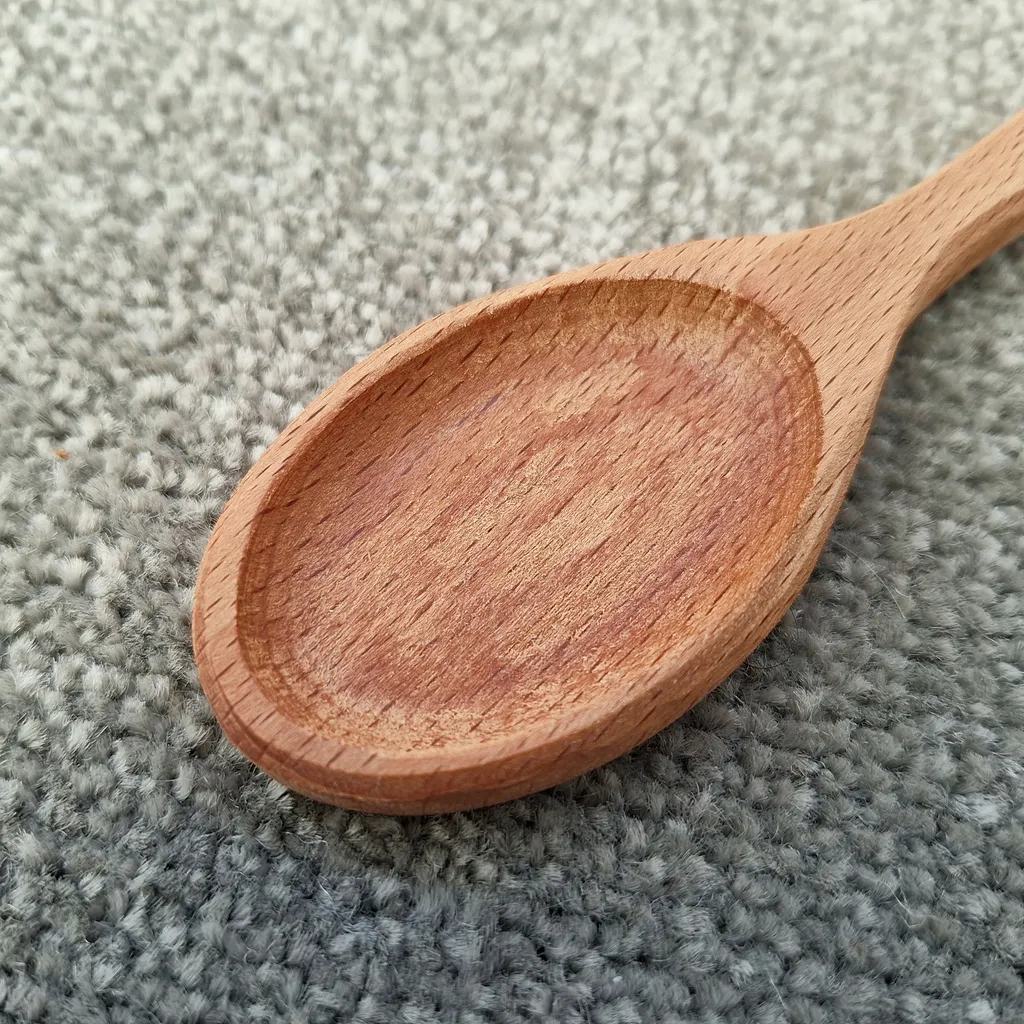 قاشق چوبی مدل راش کد 006