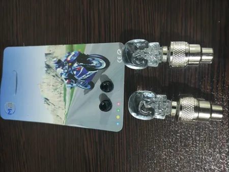 چراغ دوچرخه فایرفلایز مدل Skull بسته 2 عددی