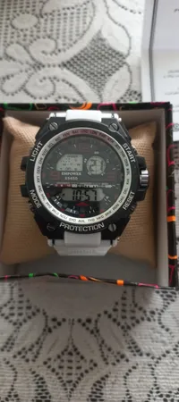 ساعت مچی دیجیتال مردانه مدل ضدآب کرنومتردار تاریخ شمار اسپرت کد 0.5