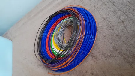 فیلامنت قلم طراحی سه بعدی PLA مدل AMOR طول 2 متر بسته 10 عددی