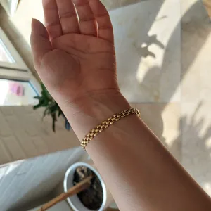 تجریه خرید دستبند طلا 18 عیار زنانه طلای مستجابی مدل 316 کد 19