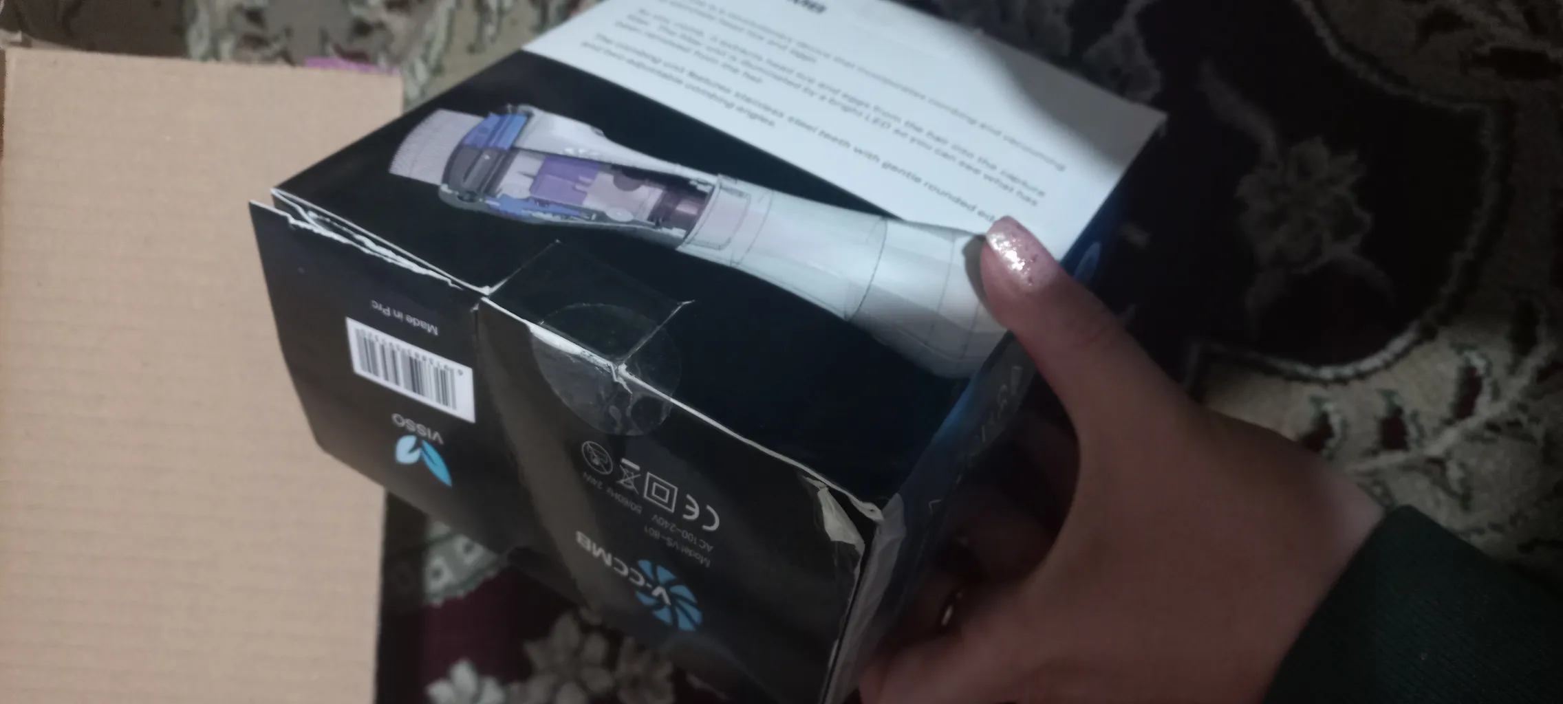 شانه ضد شپش وی کامب مدل TTVC01