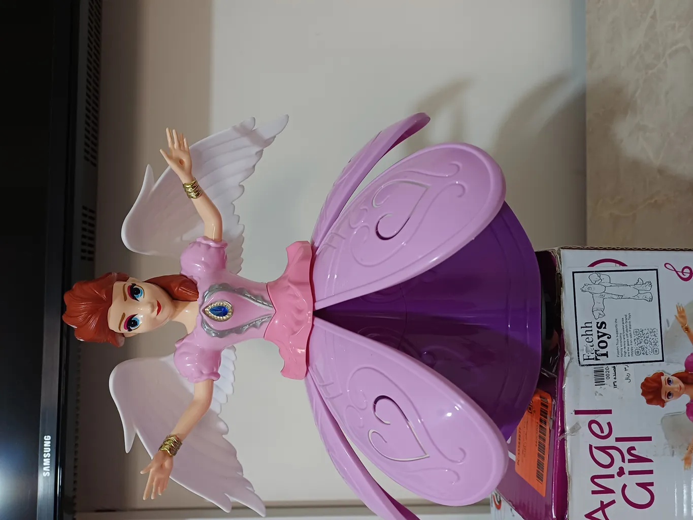 عروسک فرشته موزیکال مدل ld-131