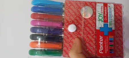 خودکار پنتر مدل نانو آنتی باکتریال کد DP-105 بسته 8 عددی