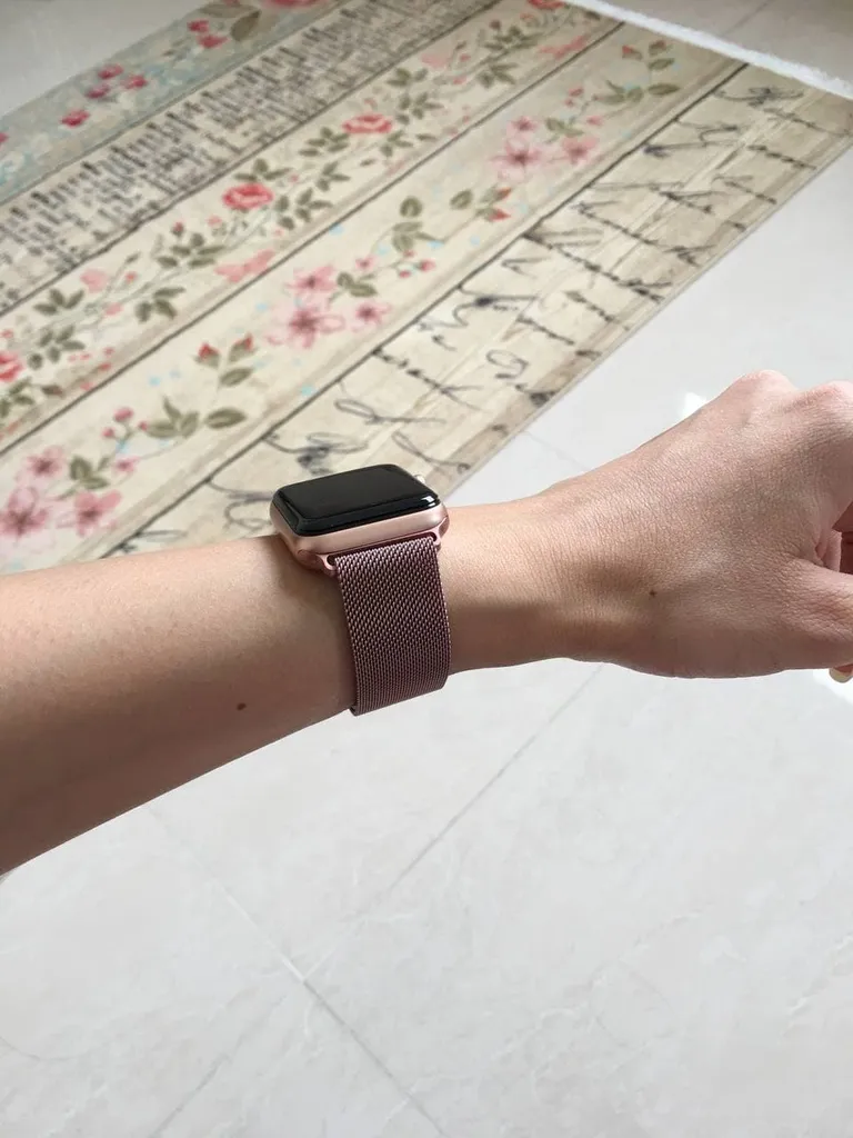 بند مدل Milanese loop مناسب برای اپل واچ 42/44 میلی متری