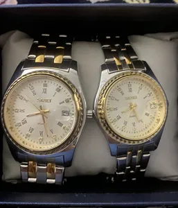 تجریه خرید ست ساعت مچی زنانه و مردانه اسکمی مدل  9098 کد 02