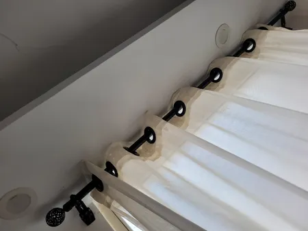 حلقه پرده مدل پانچ بسته 25 عددی