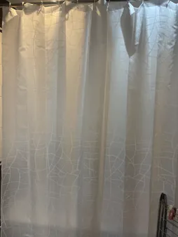 پرده حمام دلفین کد TOR-3182 سایز 200×180 سانتی متر