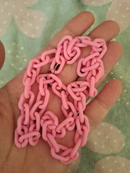 گردنبند دخترانه مدل پاستیلی کد 2020