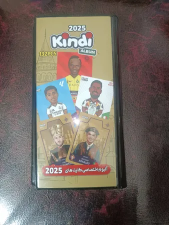 آلبوم کارت فوتبال کیمدی مدل 2025