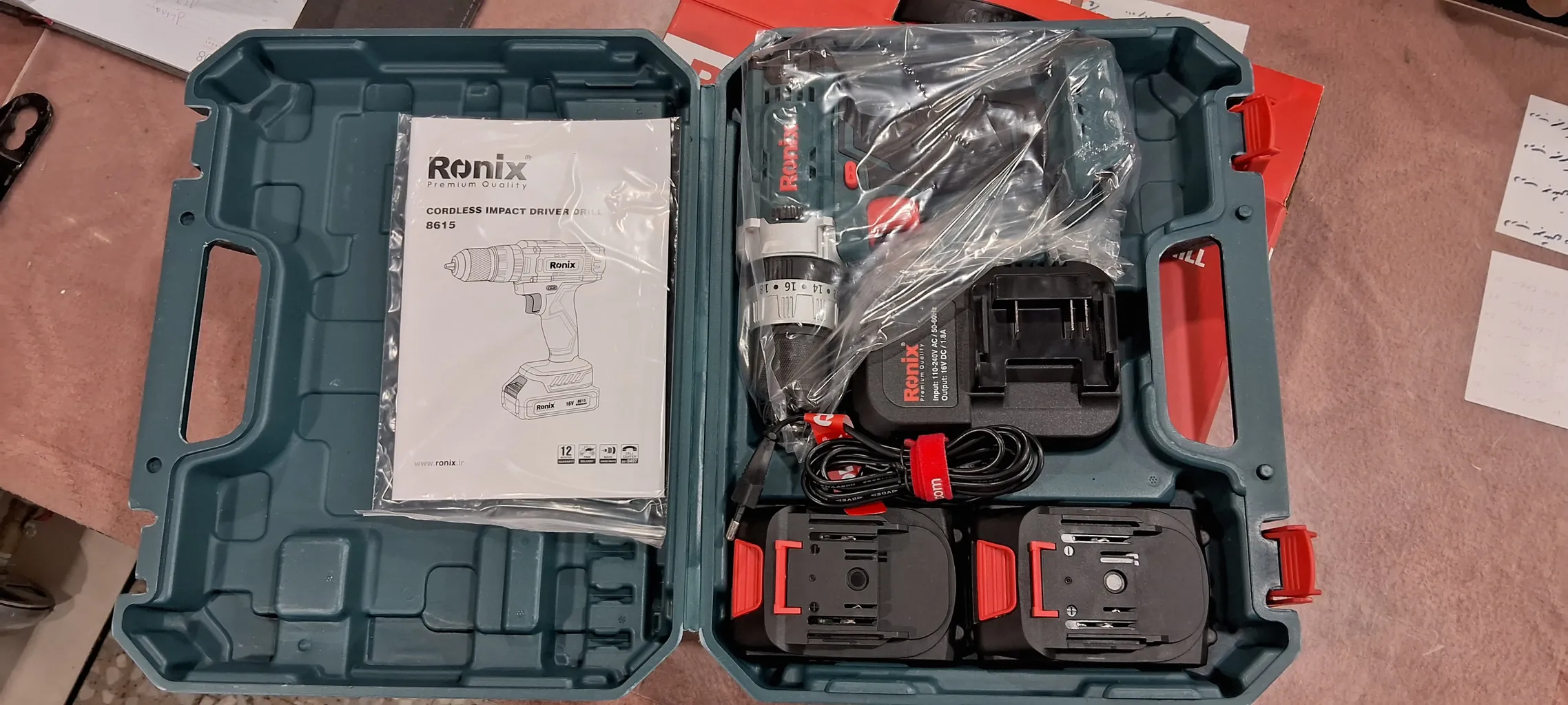 دریل پیچ گوشتی رونیکس مدل 8615