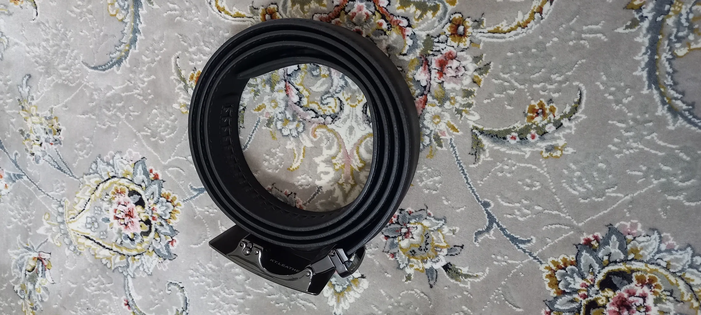 کمربند مردانه کیتی مدل چرم ریلی کد PRO760IN300