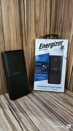 پاوربانک انرجایزر مدل UE10056PQ ظرفیت 10000 میلی آمپر ساعت