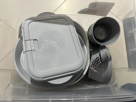 ست پیک نیک 55 پارچه ونوس پلاستیک مدل N116