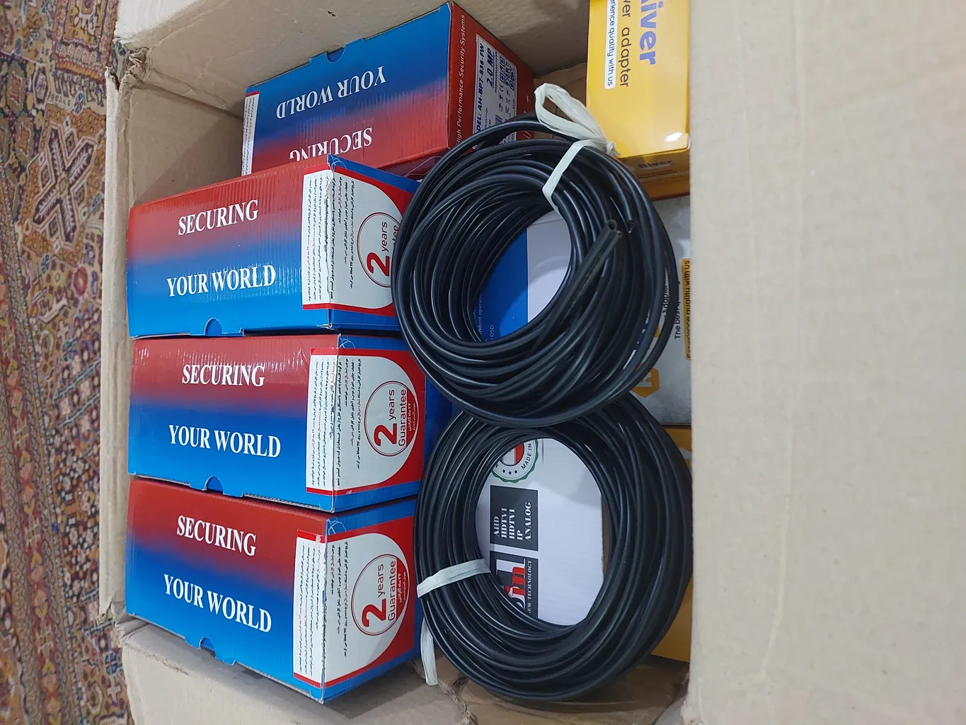 سیستم امنیتی کامل دوربین مداربسته مدل 1004