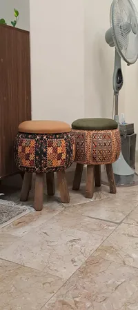 پاف نیروانا مدل باکسدار مخمل طرح سنتی