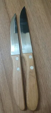 چاقو آشپزخانه فنگ اند فنگ مدل دسته چوبی کد 2002