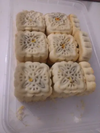 شیرینی کلمپه خرمایی برنجی بازار دهکده - 650 گرم