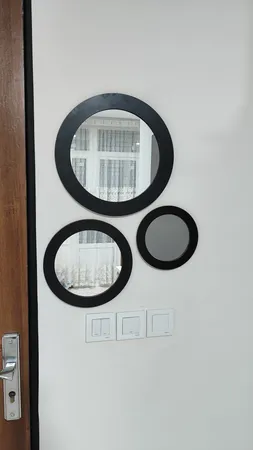 آینه  الف مدل  گرد دلسا کد 321 مجموعه 3 عددی