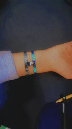 دستبند مدل مگنت لاو مجموعه 2 عددی