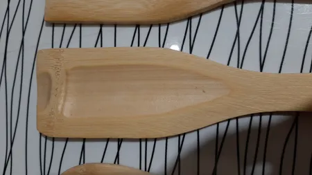 سرویس 4 پارچه کفگیر و چنگال بامبو مدل KS1