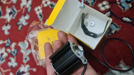 پرژکتور دو کنتاکت خودرو طرح نقطه ای مدل Spot Light بسته دو عددی