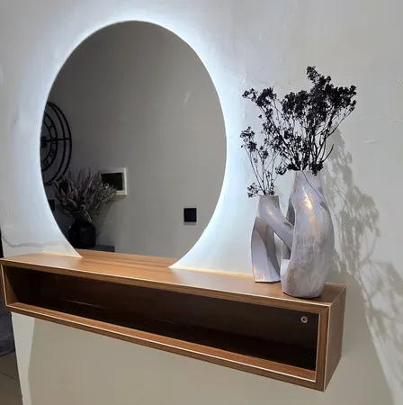 طبقه دیواری مدل sh3 به همراه آینه