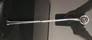 تجریه خرید گردنبند مدل توپ والیبال