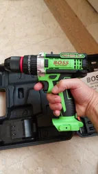 مجموعه 28 عددی دریل چکشی شارژی صنعتی باس مدل life_style کد 2