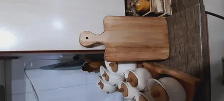 تخته گوشت چوبی آرونی مدل پامچال سایز 3