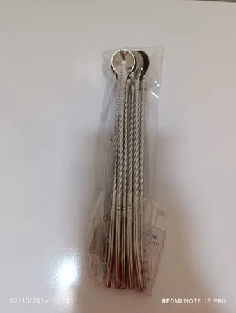 نی شربت خوری مدل still بسته 6 عددی