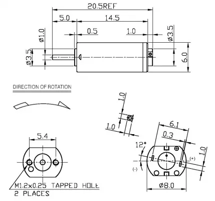 موتور آرمیچر گجت مدل k20w
