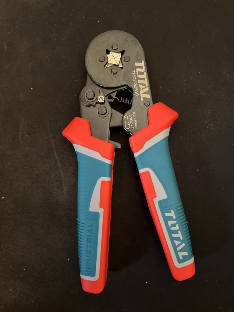 انبر پرچ وایرشو صنعتی توتال کد THCPG2510 سایز 6 اینچ