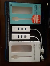 تجریه خرید هاب USB 3.0 سه پورت و کارت شبکه تی پی-لینک مدل UE330